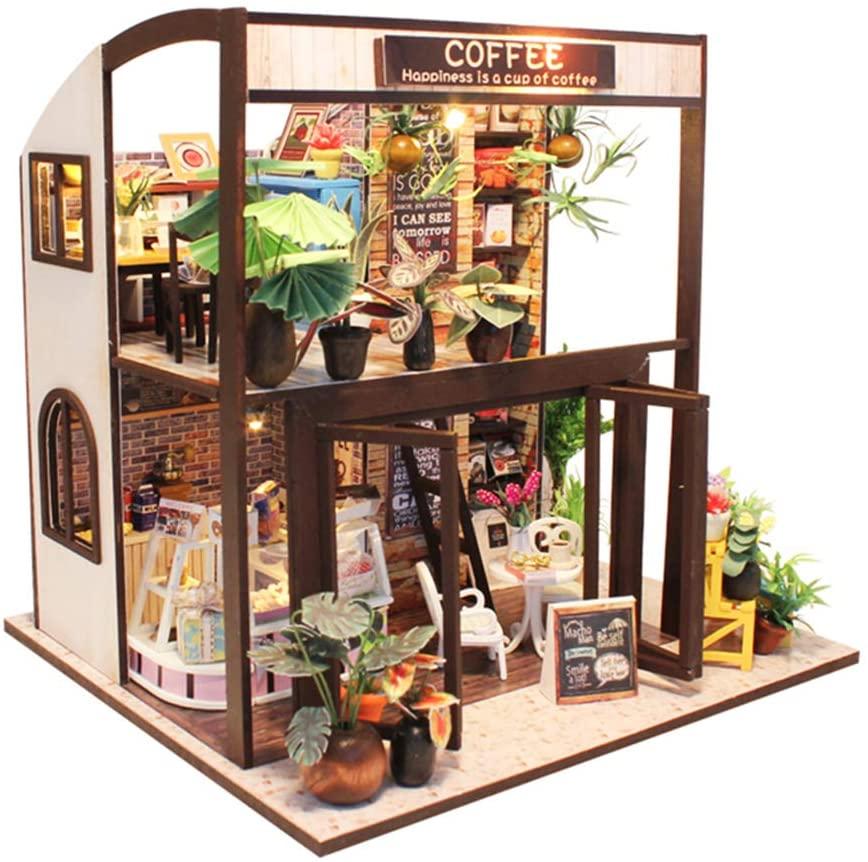 

Интерьерный 3D конструктор DIY mini house MD 2505 М027 с подсветкой