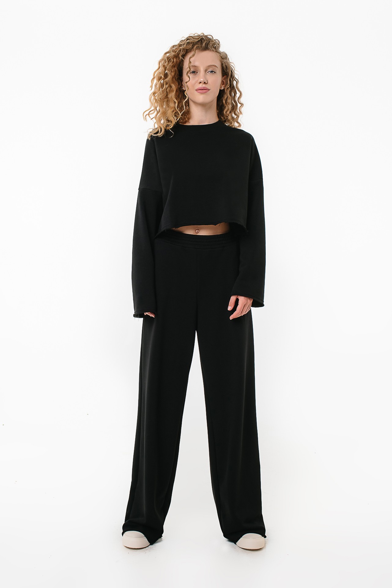 

Кроп-топ oversize Magnetic черный, Кроп-топ oversize Magnetic черный XS