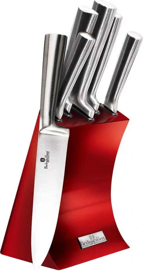 

Набір литих ножів (BH-2450) Berlinger Haus Burgundy Metallic Line 6 пр.