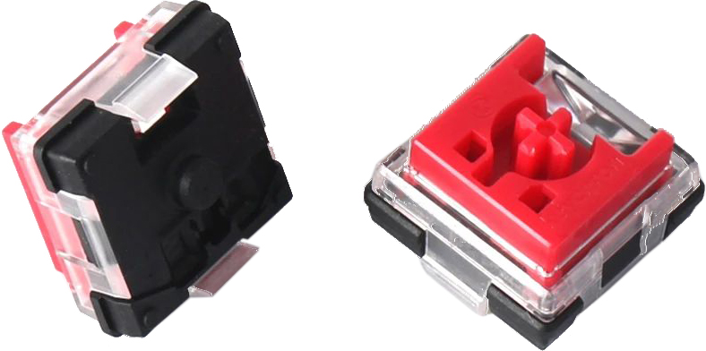 

Набор механических переключателей Keychron Low Profile Optical MX with Holder Set 90 шт Red (Z20_Keychron)