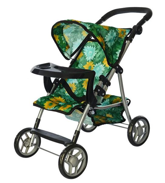 

Коляска для куклы Melogo 9366 T/018 (58.5 x 33.5 x 61.5 см) Подсолнухи