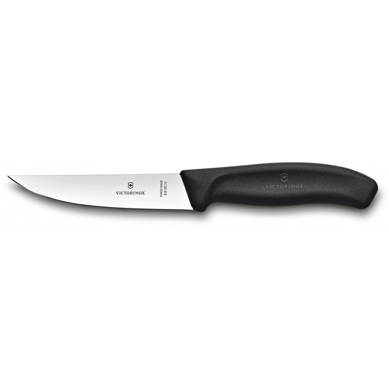 

Кухонный нож Victorinox SwissClassic Carving 12см с черн. ручкой (блистер)