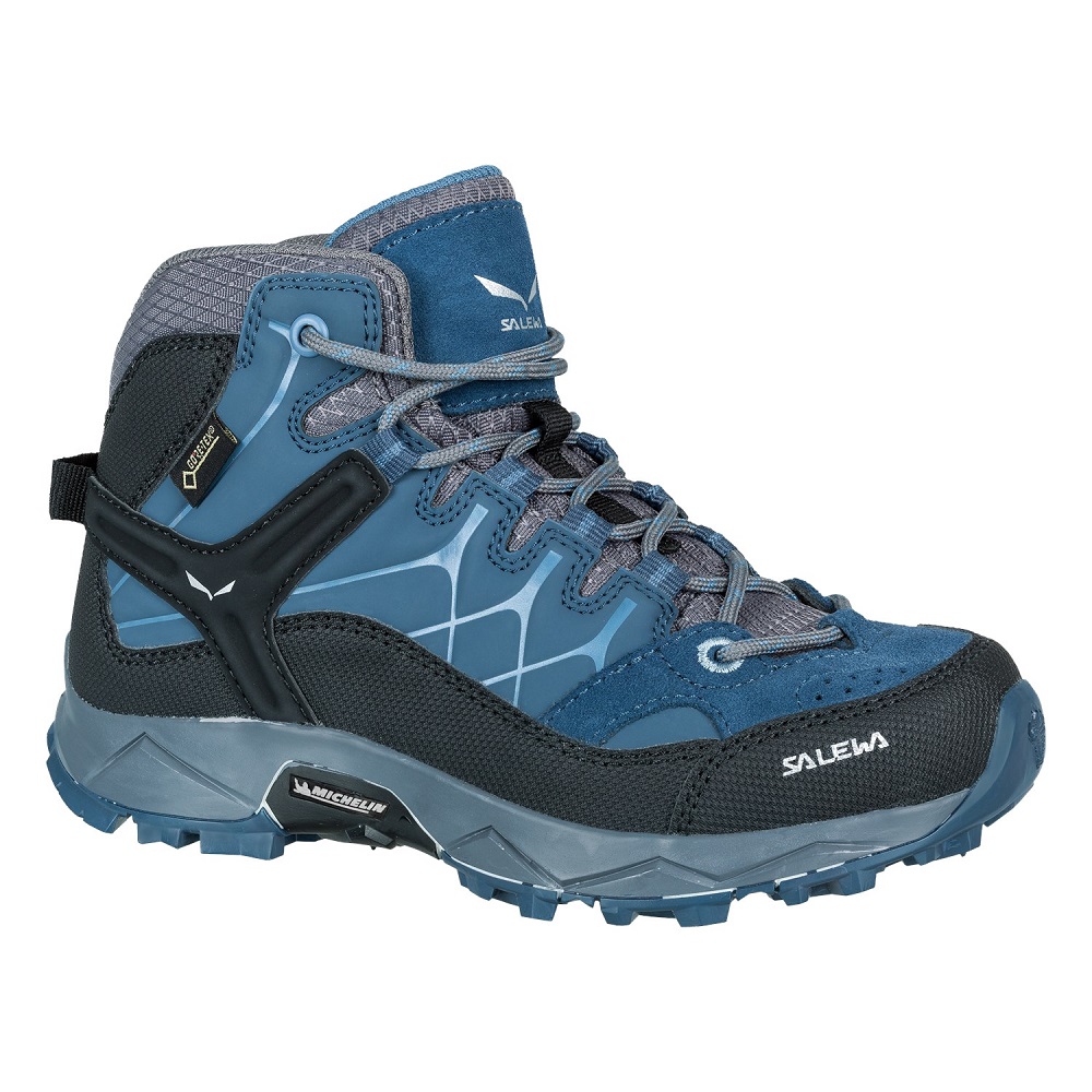 

Черевики Salewa JR ALP TRAINER MID GTX 64006 0365 - 33 - синій (013.001.2798)