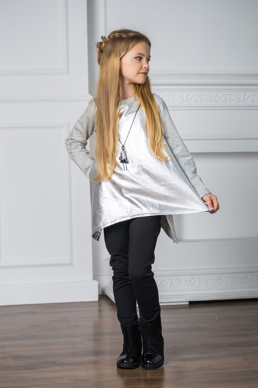 

Платье Daga Польша Рост 152 (М-6933) Серый