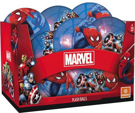 

Мяч светящийся Mondo Marvel 10 см (09753) (8001011097531)