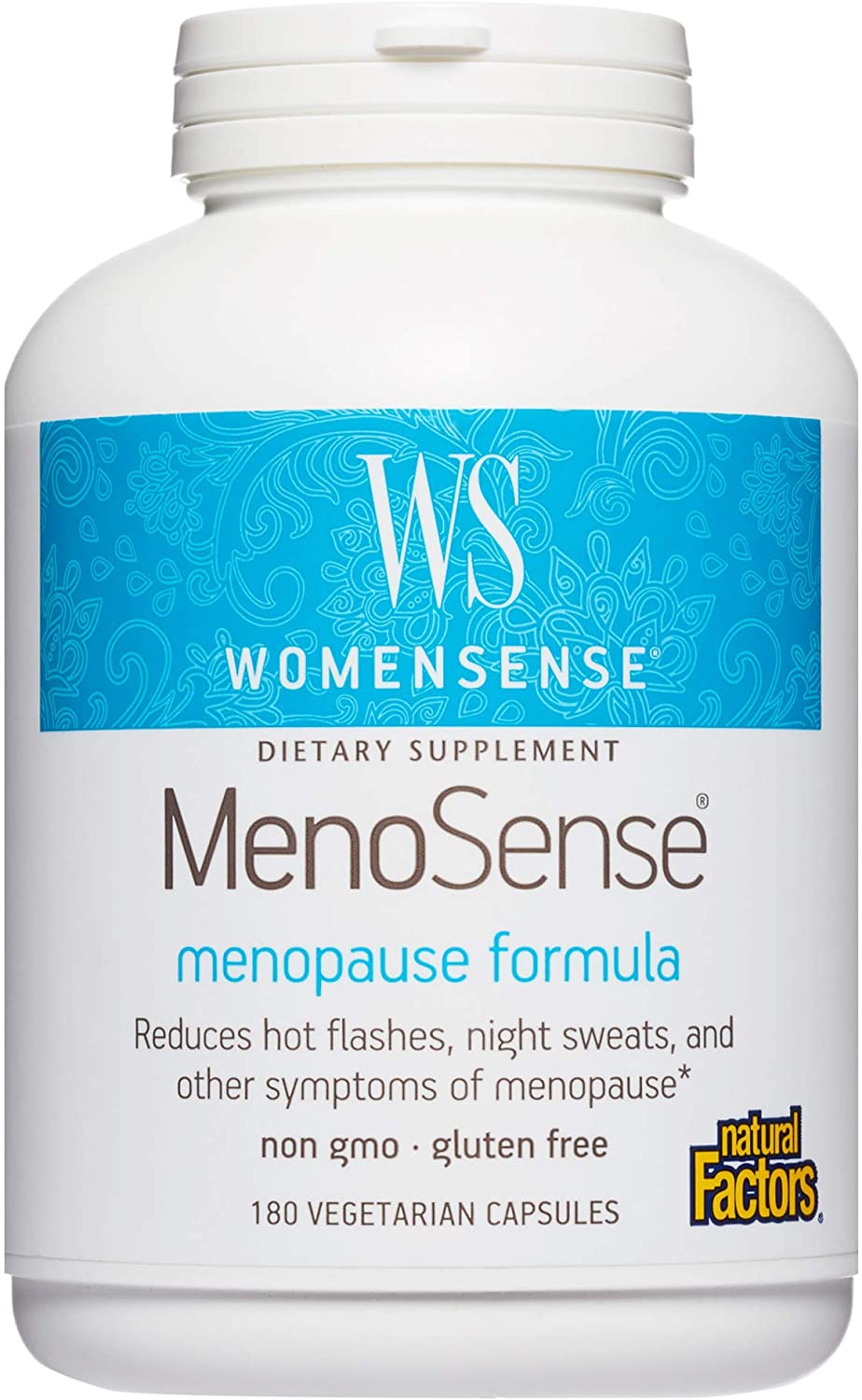 

Natural Factors WomenSense MenoSense Menopause Formula 180 капсулы (4384303794)