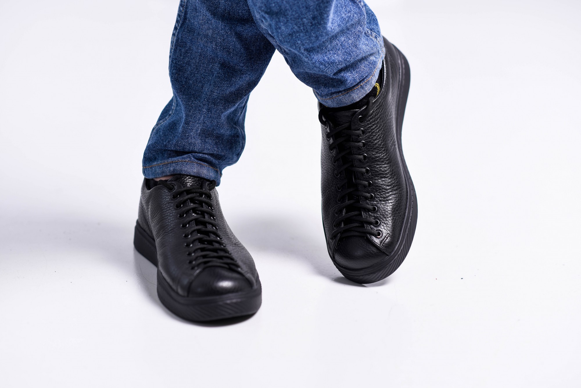 

Мужские кеды Maya Shoes 204-4 Черные 45р