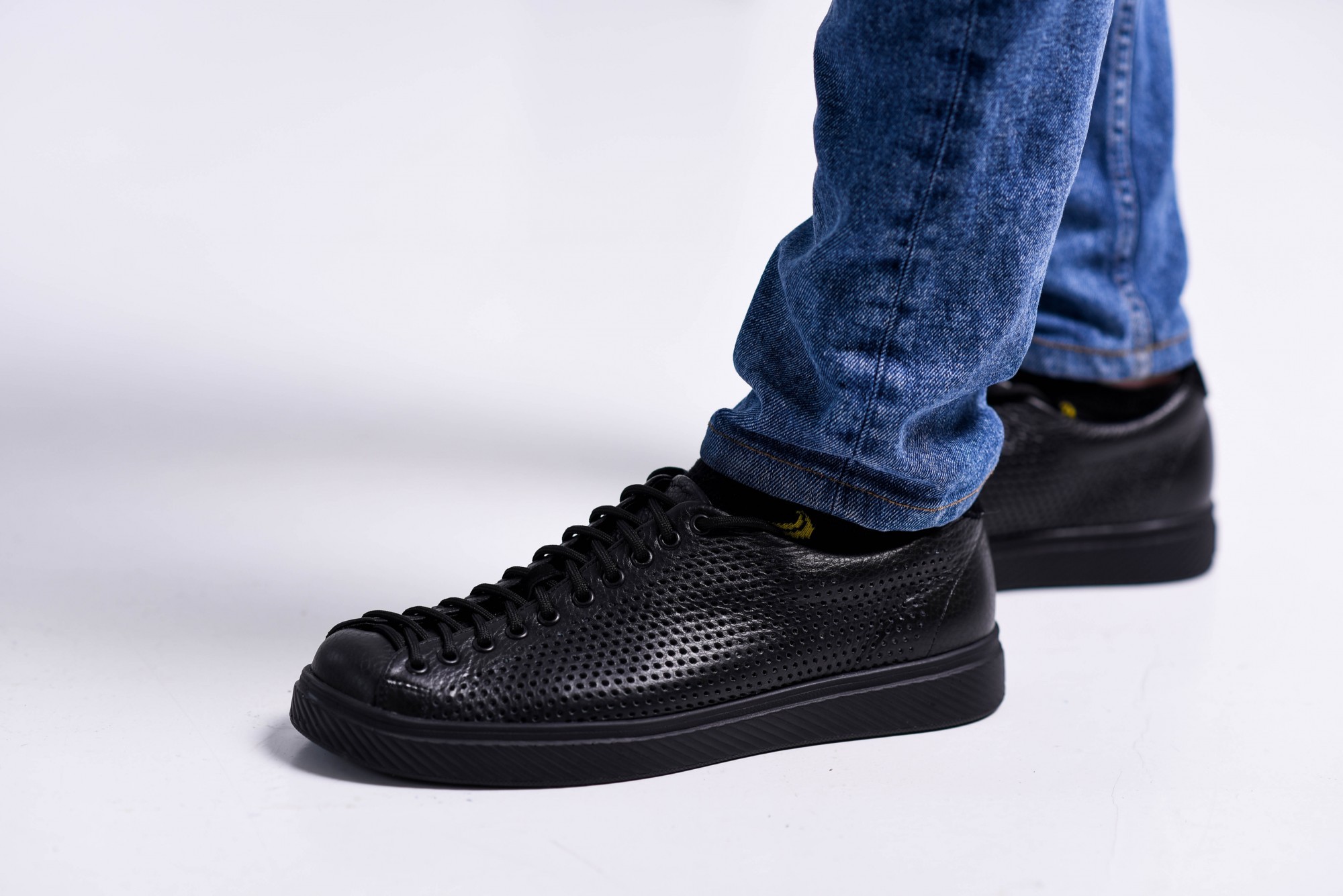 

Мужские кеды Maya Shoes 204-5 Черные 44р