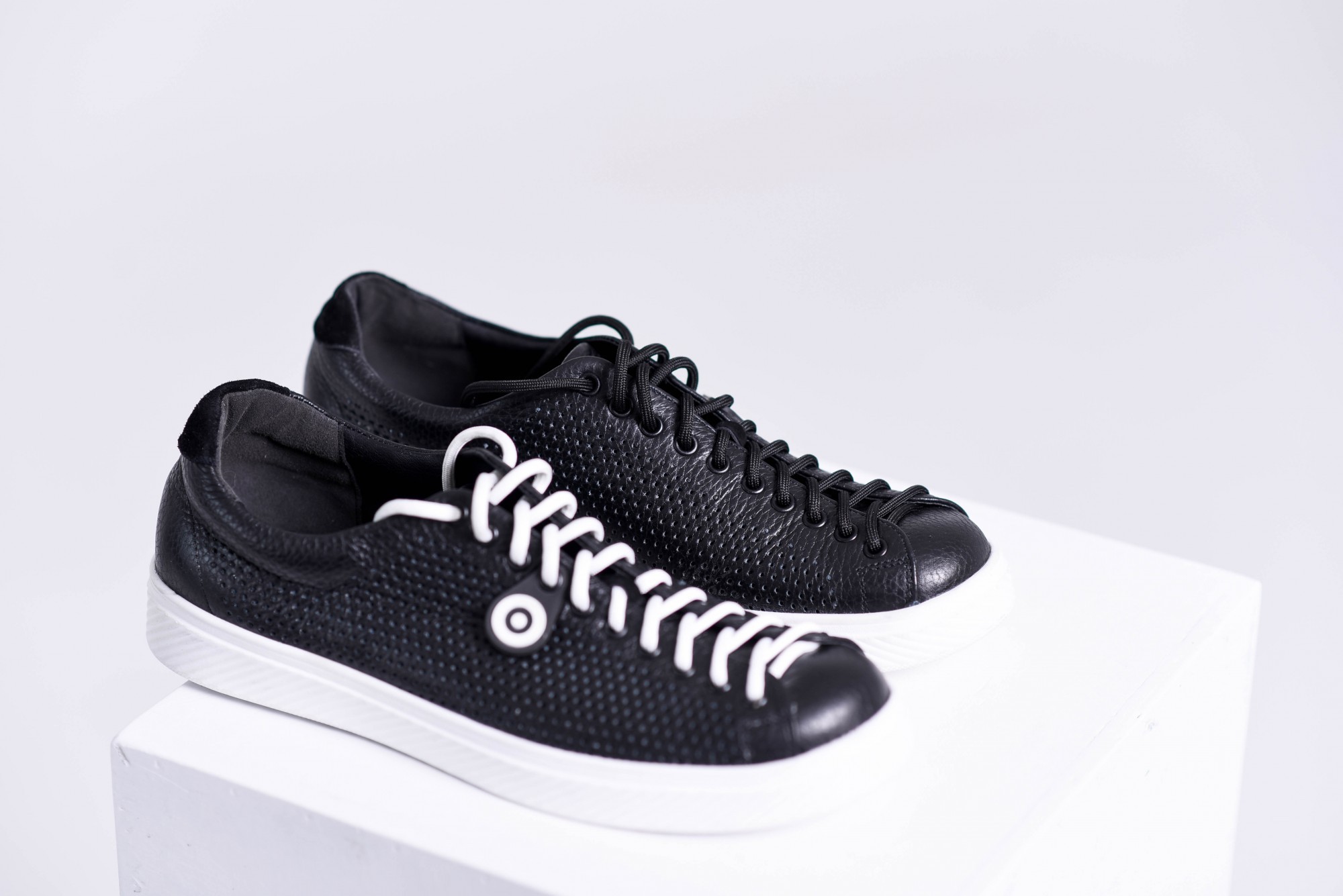 

Мужские кеды Maya Shoes 204-3 Черные 45р