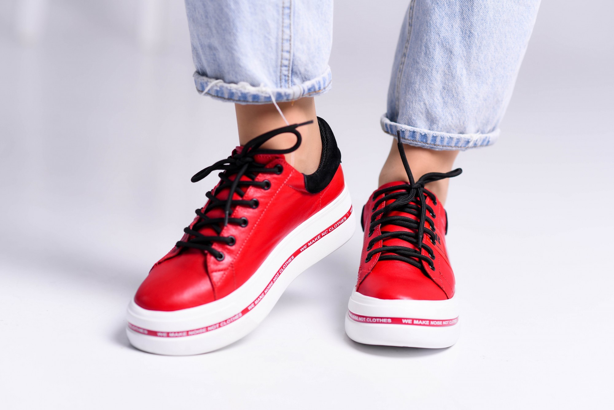 

Кеды Maya Shoes 2450 Красные 37р