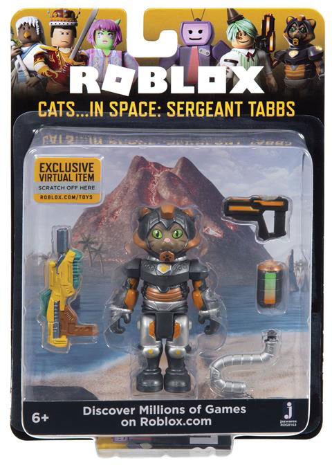 

Игровая коллекционная фигурка Jazwares Roblox Core Figures Cats...IN SPACE: Sergeant Tabbs W5 (ROG0163)