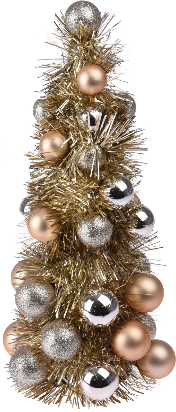 

Искусственная елка Christmas Decoration 15x15x33 см Золотая (ACS200500)
