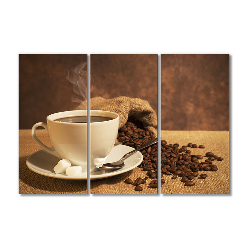 

Модульная картина Artel «Кофе и два кусочка сахара» 3 модуля 90x135 см
