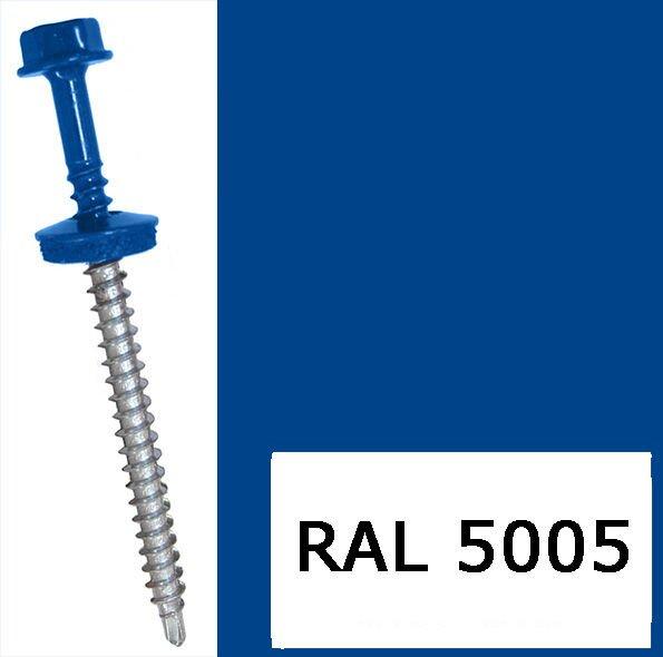 

Саморезы кровельные по металлу ETANCO (GUNNEBO) 4.8х19 RAL 5005 упк 250 шт