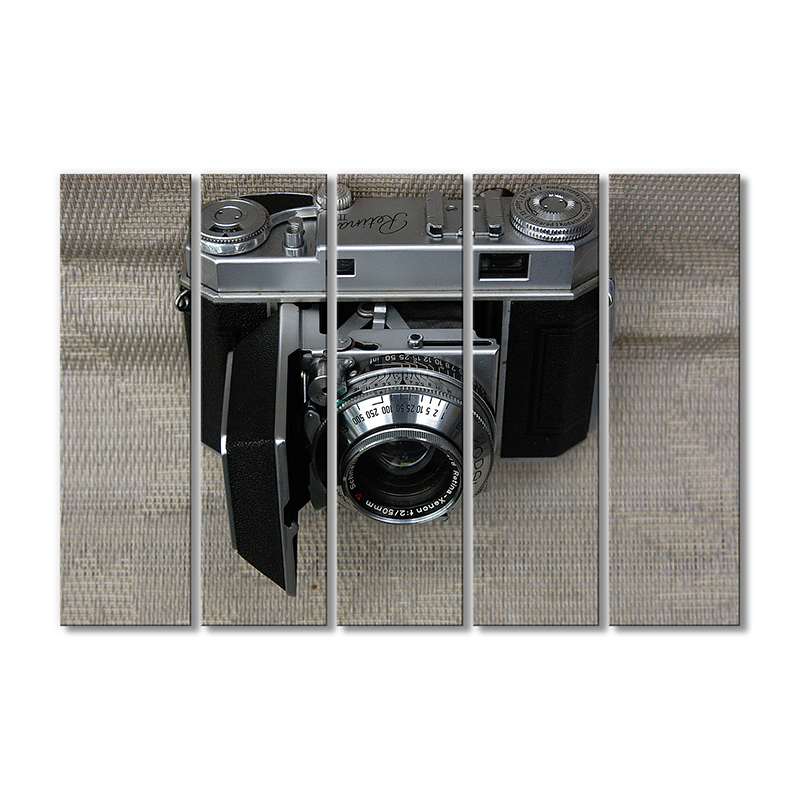 

Модульная картина Artel «Камера Canon» 5 модулей 70x105 см