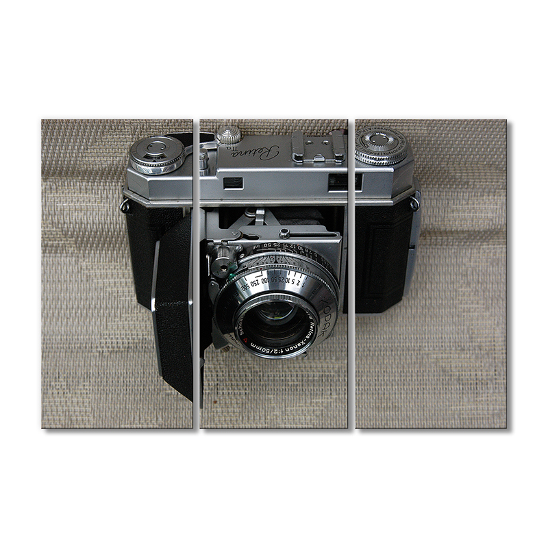 

Модульная картина Artel «Камера Canon» 3 модуля 120x180 см