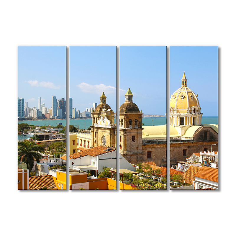 

Модульная картина Artel «Картахена город в Колумбии» 4 модуля 60x90 см