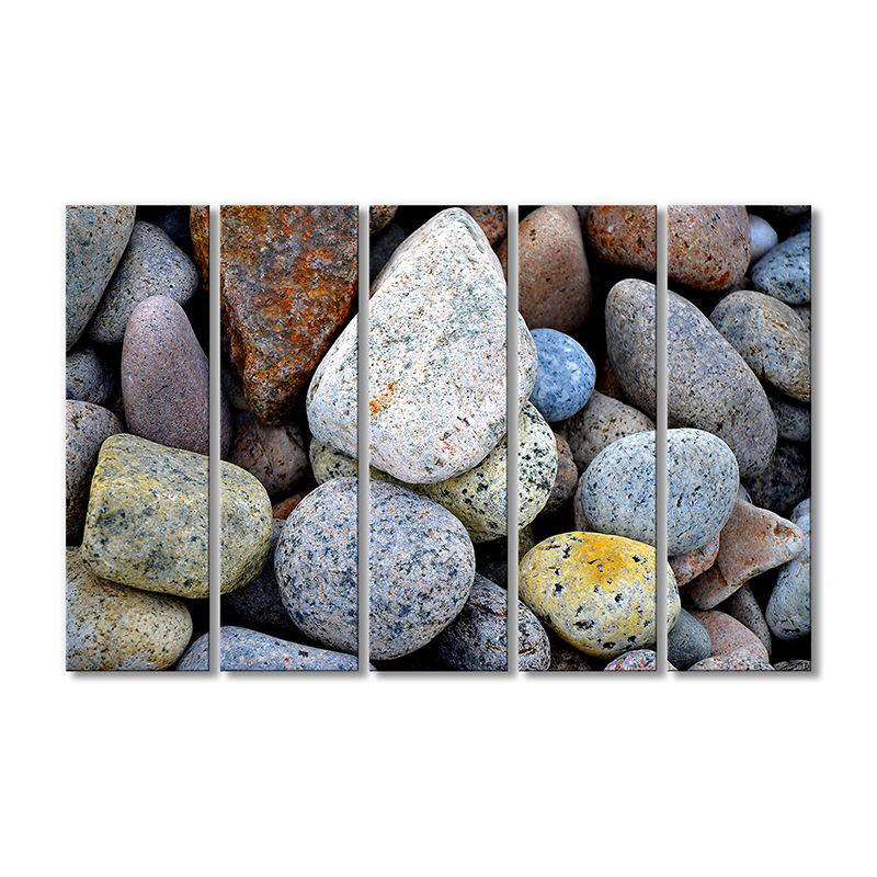 

Модульная картина Artel «Камешки природы на берегу» 5 модулей 80x120 см