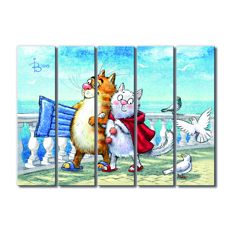 

Модульная картина Artel «Курорт» 5 модулей 80x120 см