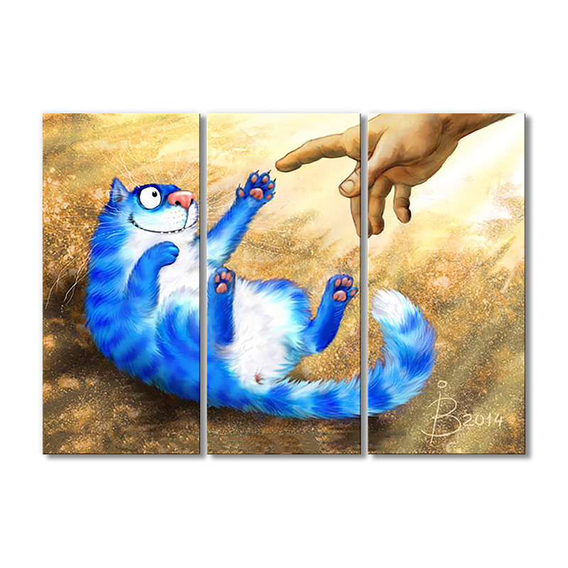 

Модульная картина Artel «Игривое настроение» 3 модуля 60x90 см