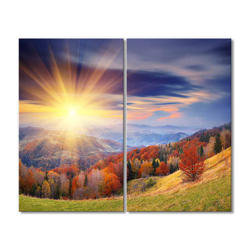 

Модульная картина Artel «Золотая осень в горах» 2 модуля 60x90 см