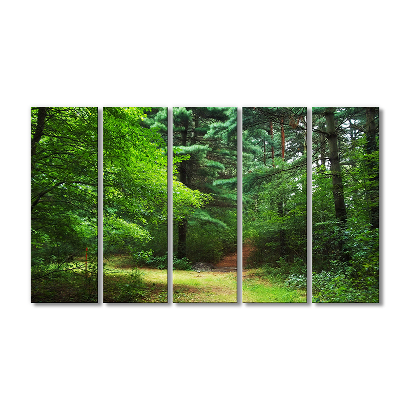 

Модульная картина Artel «Зеленые леса природы» 5 модулей 70x105 см
