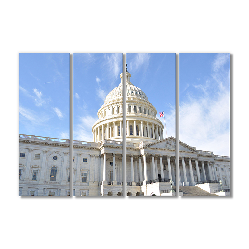 

Модульная картина Artel «Здание Капитолия США Вашингтон» 4 модуля 120x180 см
