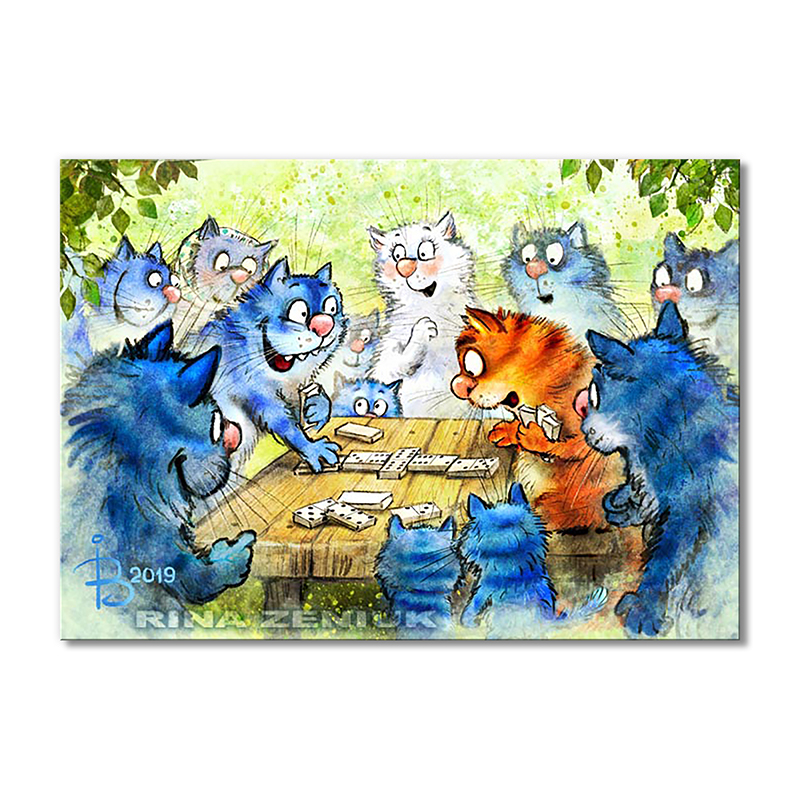 

Модульная картина Artel «Досуг игра в домино» 1 модуль 80x120 см