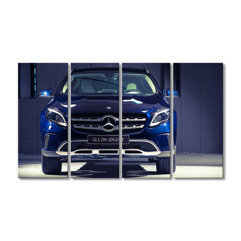 

Модульная картина Artel «Мерседес Бенц CLA-Класс авто» 4 модуля 80x120 см