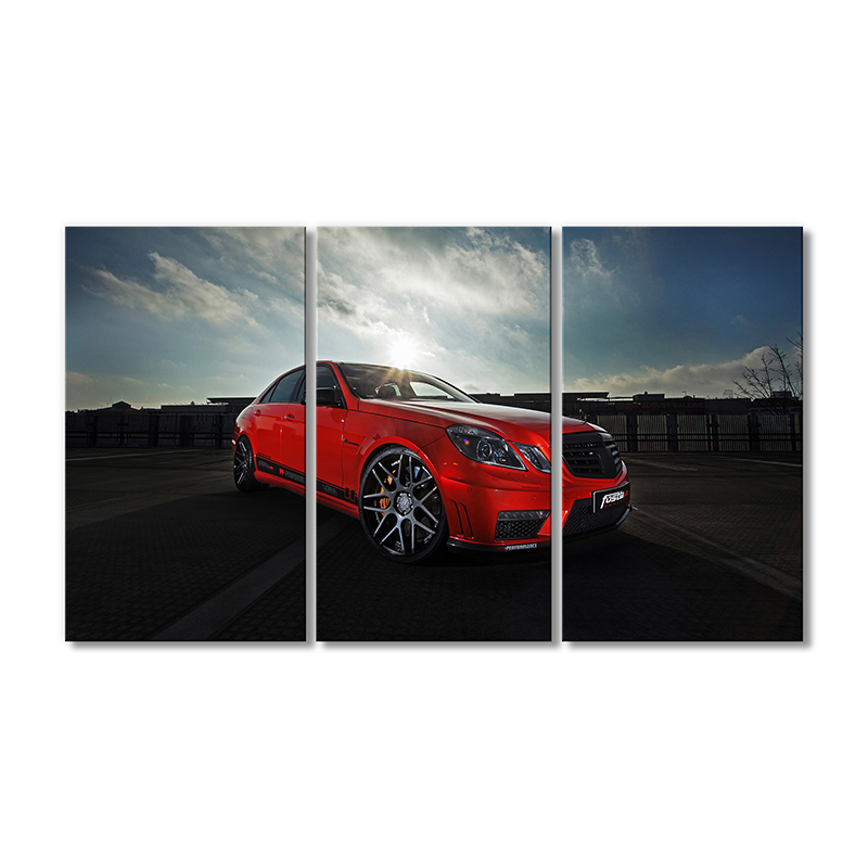 

Модульная картина Artel «Мерседес Бенц E63 AMG авто» 3 модуля 80x120 см