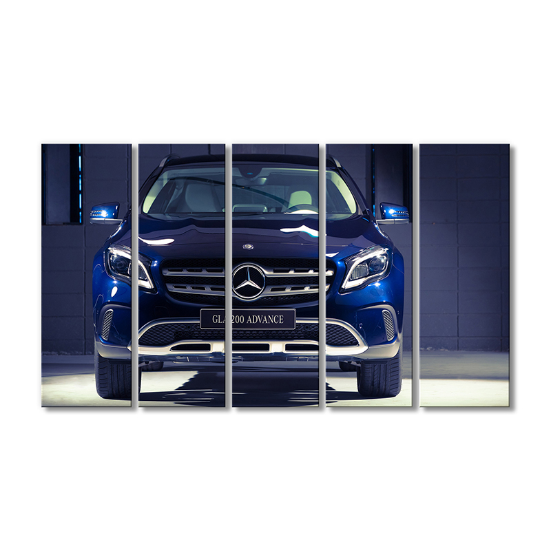 

Модульная картина Artel «Мерседес Бенц CLA-Класс авто» 5 модулей 120x180 см