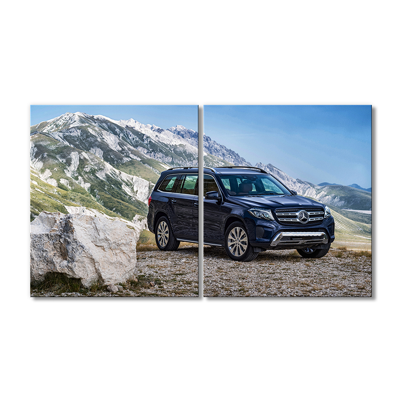 

Модульная картина Artel «Мерседес Бенц GLS X166 авто» 2 модуля 90x135 см