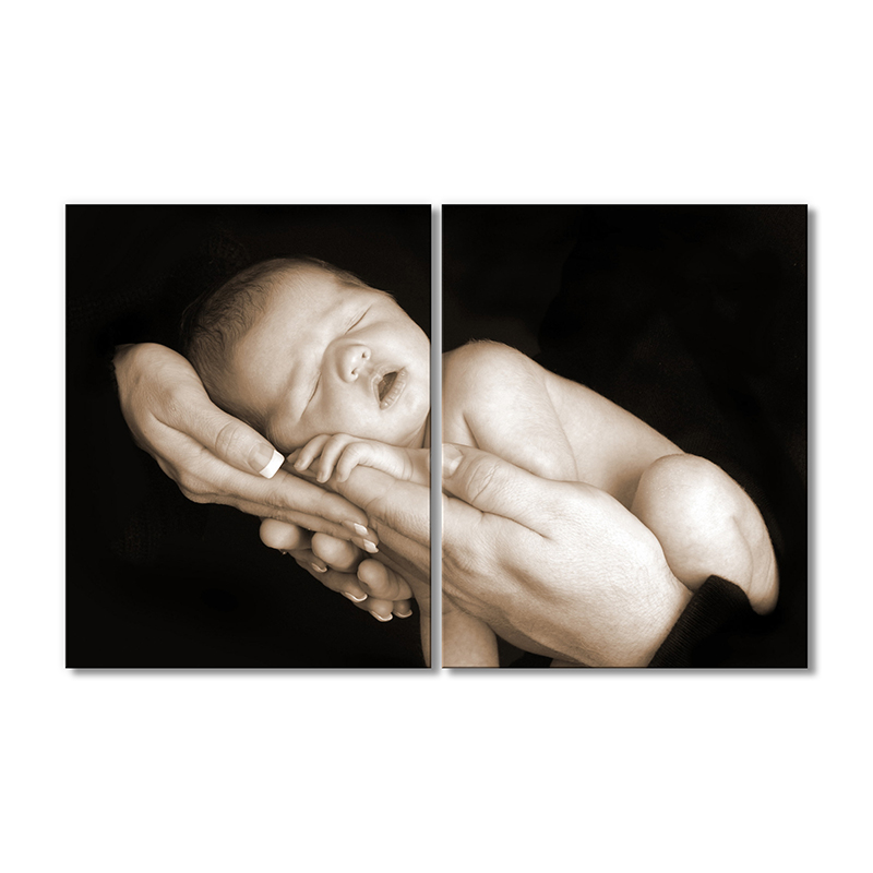 

Модульная картина Artel «Малыш в родительских ладонях» 2 модуля 90x135 см