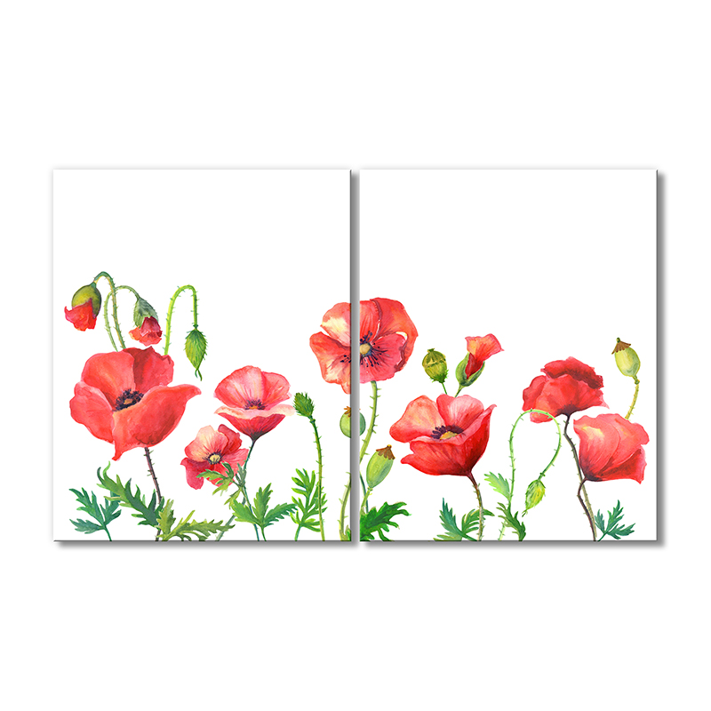 

Модульная картина Artel «Маки» 2 модуля 80x120 см