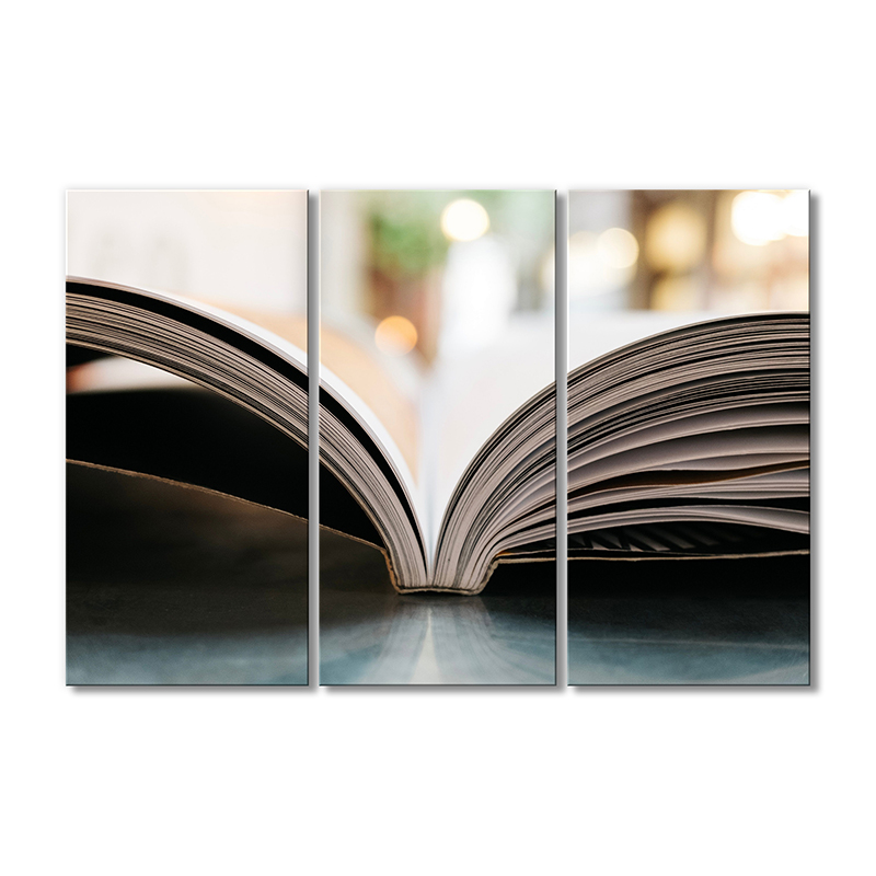 

Модульная картина Artel «Открытая книга» 3 модуля 90x135 см