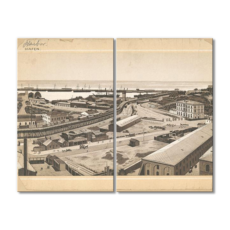 

Модульная картина Artel «Одесса. Черное море» 2 модуля 80x120 см