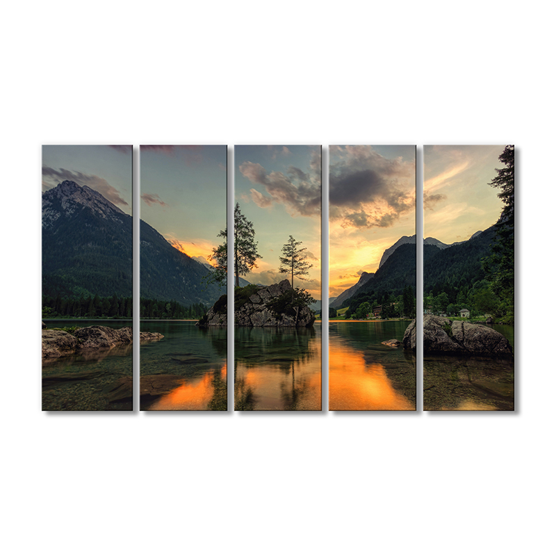 

Модульная картина Artel «Озеро Берхтесгаден» 5 модулей 90x135 см