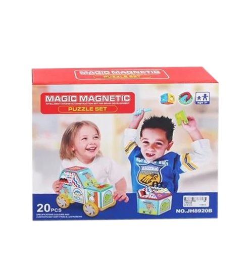 

Конструктор магнитный "Puzzle Set" 20 деталей Chongyuantoys (JH8920B)