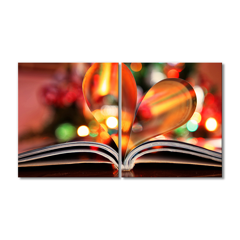 

Модульная картина Artel «Книга Прекрасные сердечки» 2 модуля 70x105 см