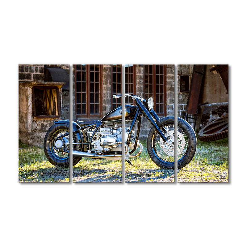 

Модульная картина Artel «Классический мотоцикл BMW r90s» 4 модуля 70x105 см