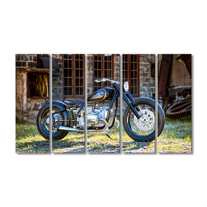 

Модульная картина Artel «Классический мотоцикл BMW r90s» 5 модулей 70x105 см