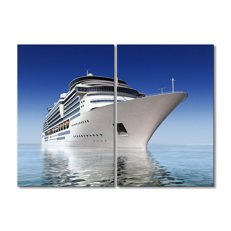 

Модульная картина Artel «Красивый корабль в море» 2 модуля 80x120 см
