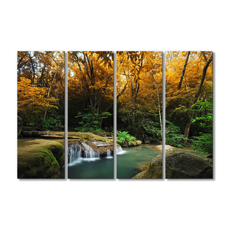 

Модульная картина Artel «Лесной водопадик» 4 модуля 80x120 см