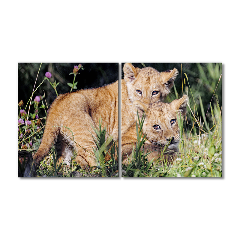 

Модульная картина Artel «Львята Симба и Нала» 2 модуля 50x75 см