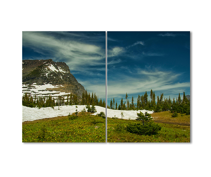 

Модульная картина Artel «Национальный парк Глейшер» 2 модуля 80x120 см