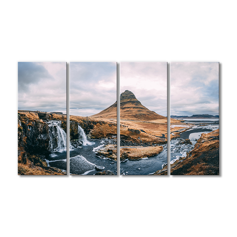 

Модульная картина Artel «Национальный парк Киркьюфелл в Исландии» 4 модуля 80x120 см