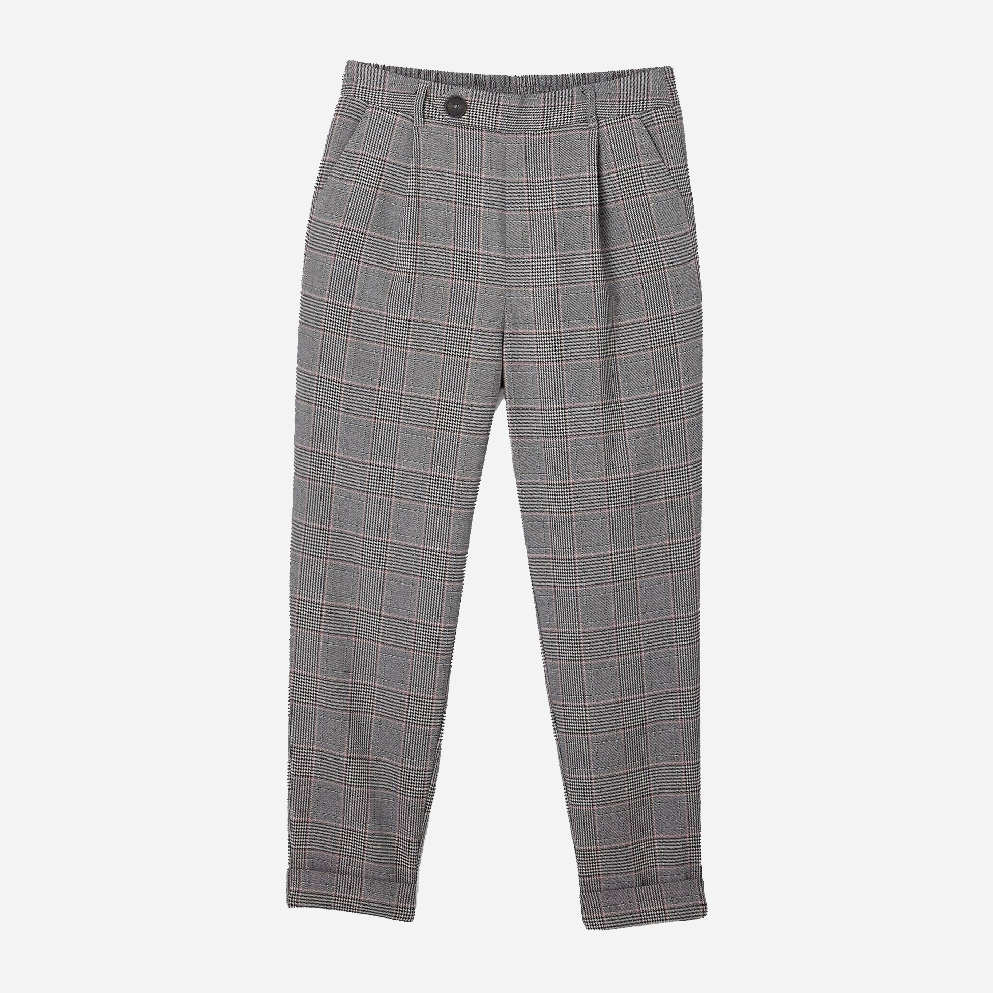 

Брюки Stradivarius XAZ231114JLSH  Белые с черным и розовым, Брюки Stradivarius XAZ231114JLSH XS Белые с черным и розовым
