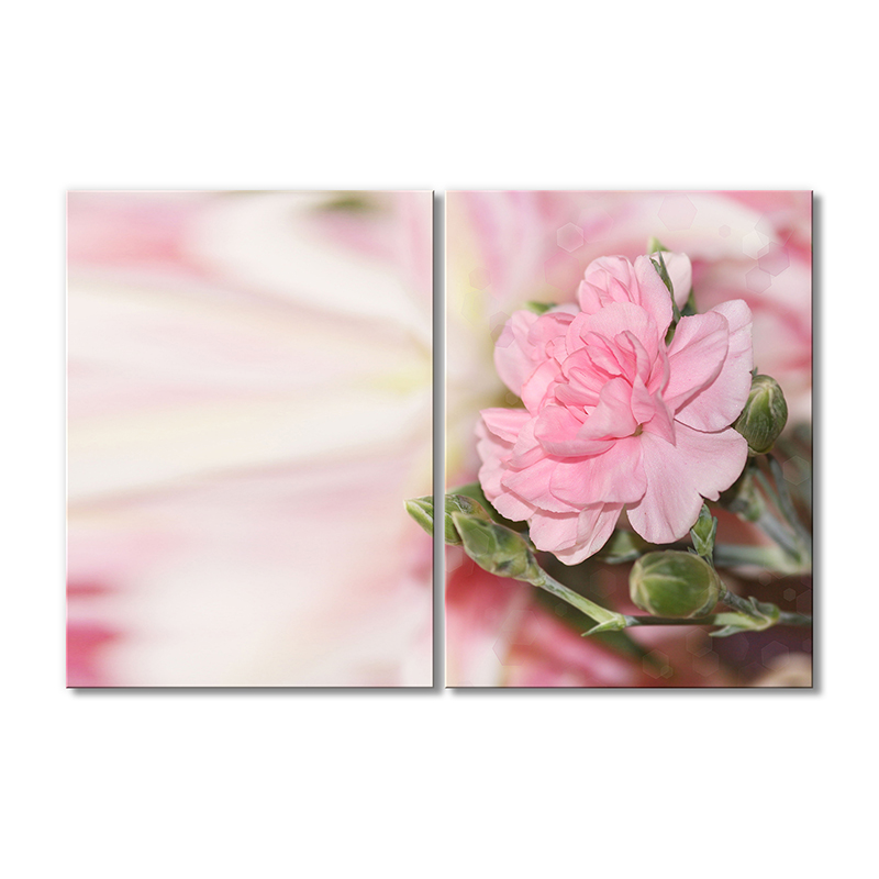 

Модульная картина Artel «Нежный розовый цветочек с бутончиками» 2 модуля 60x90 см
