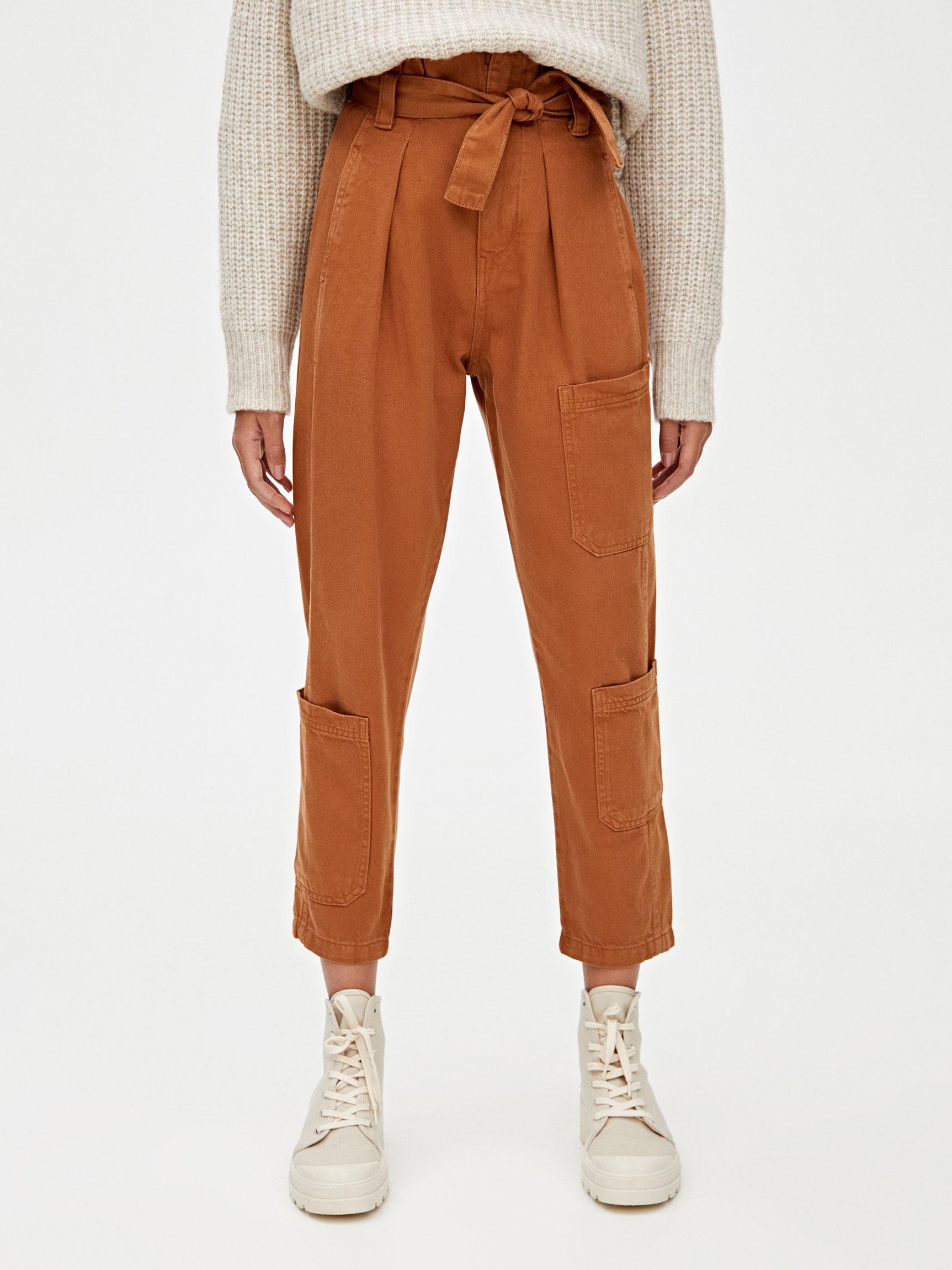 

Брюки Pull & Bear XAZ260012MXMP  Бледно-коричневые, Брюки Pull & Bear XAZ260012MXMP 40 Бледно-коричневые