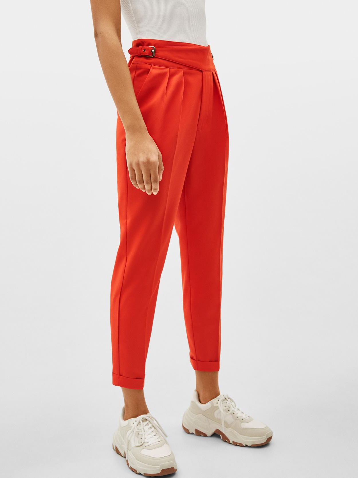 

Брюки Bershka XAZ282581SMGI 32 Красные